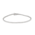 Lab Grown Diamond Tennis Bracelet (2.85 CT) in 10K/14K/18K Gold – VVS EF Round Diamonds – 7 Inch Classic Luxury Bracelet