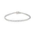 Lab Grown Diamond Tennis Bracelet (2.44 CT) in 10K/14K/18K Gold – VVS EF Round Diamonds – 7 Inch Classic Bezel Set Bracelet