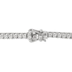 Lab Grown Diamond Tennis Bracelet (2.85 CT) in 10K/14K/18K Gold – VVS EF Round Diamonds – 7 Inch Classic Luxury Bracelet