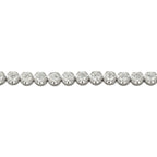Lab Grown Diamond Tennis Bracelet (2.44 CT) in 10K/14K/18K Gold – VVS EF Round Diamonds – 7 Inch Classic Bezel Set Bracelet