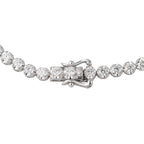 Lab Grown Diamond Tennis Bracelet (2.44 CT) in 10K/14K/18K Gold – VVS EF Round Diamonds – 7 Inch Classic Bezel Set Bracelet