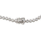 Lab Grown Diamond Tennis Bracelet (1 CT) in 10K/14K/18K Gold – VVS EF – 7 Inch Classic Bezel Set Bracelet